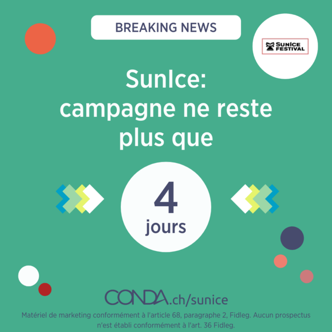 Seulement 4 jours - Devenez maintenant copropriétaire de SunIce!