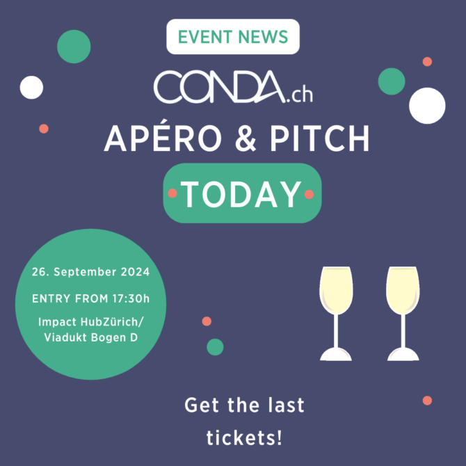 Today: The exclusive ‘Apéro & Pitch’ event