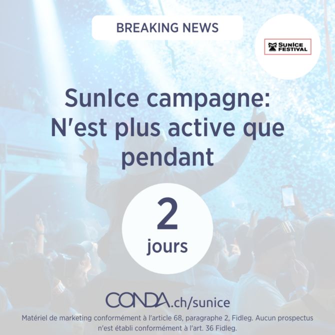 Agissez vite - Plus que 2 jours pour devenir copropriétaire de SunIce ⌛