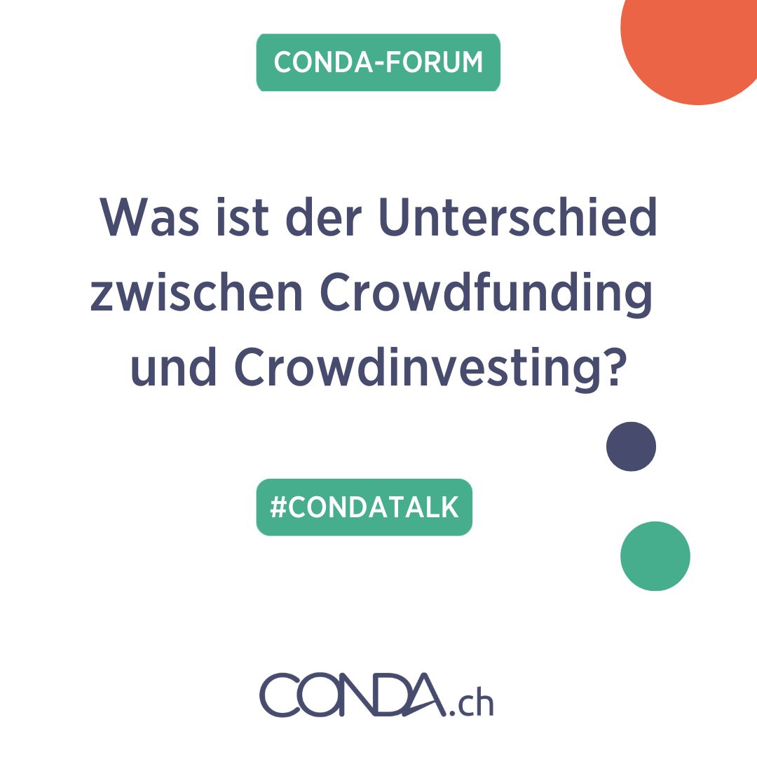 Unterschied zwischen Crowdfunding und Crowdinvesting