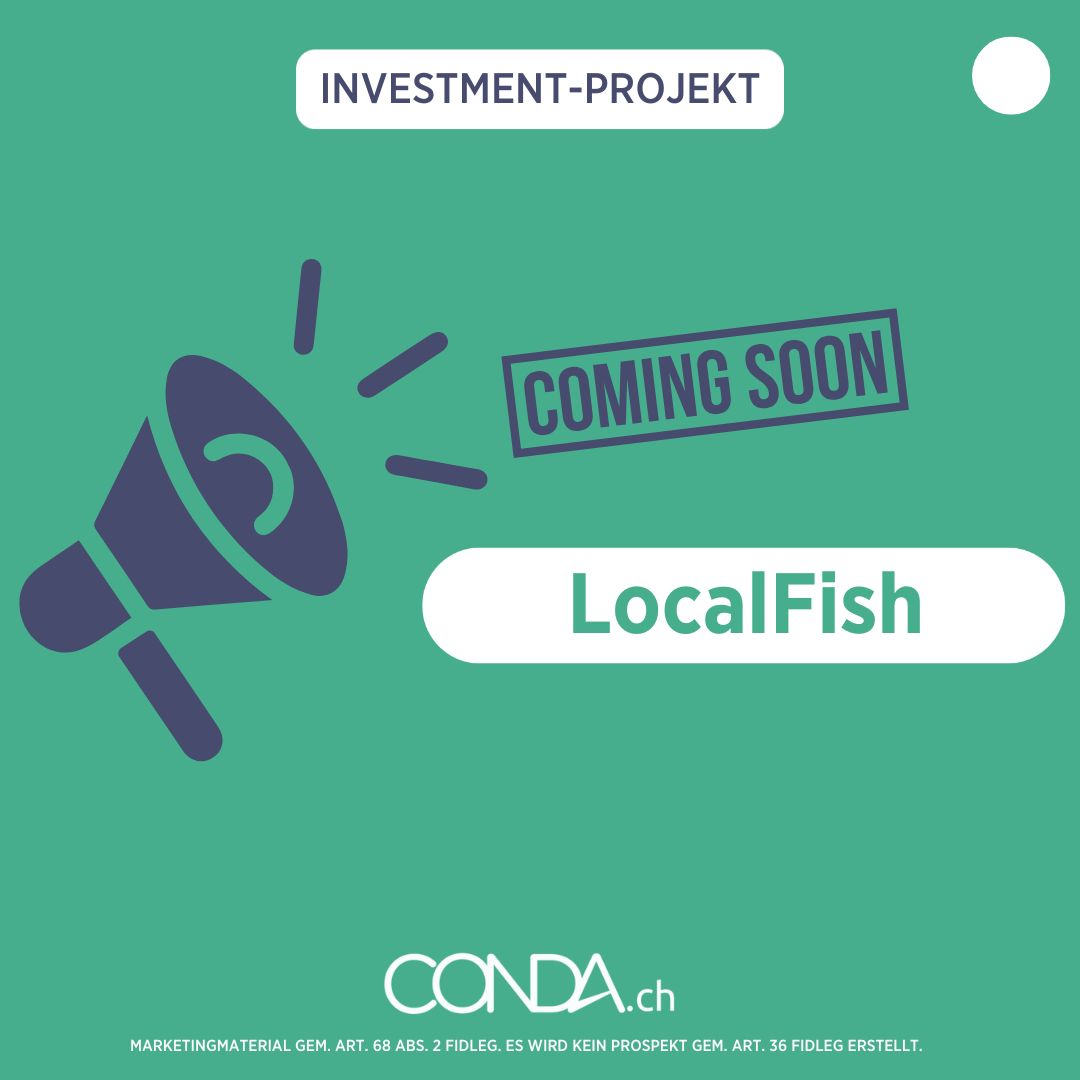 Coming Soon: Localfish Crowdinvesting bei CONDA!