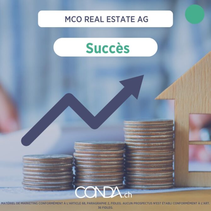 Succès du crowdinvesting chez MCO Real Estate AG !