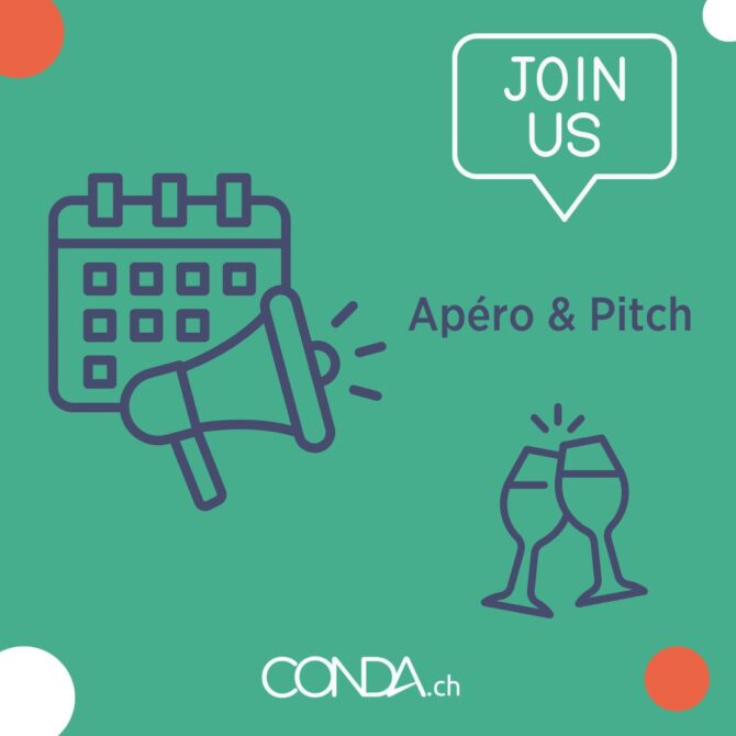 CONDA APÉRO & PITCH Event: Letzte Chance