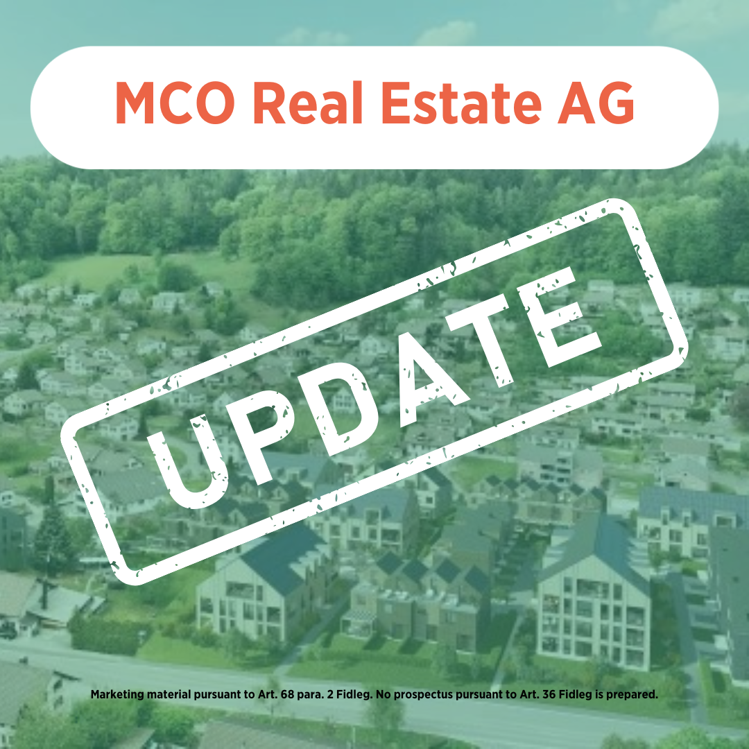 MCO Real Estate AG - Crowd investing campaign update!