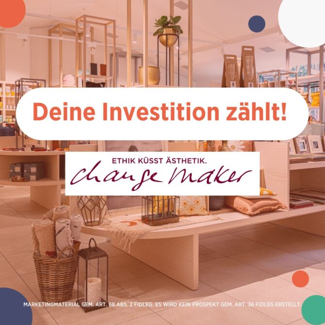 Jeder Kauf zählt – aber deine Investition zählt mehr!