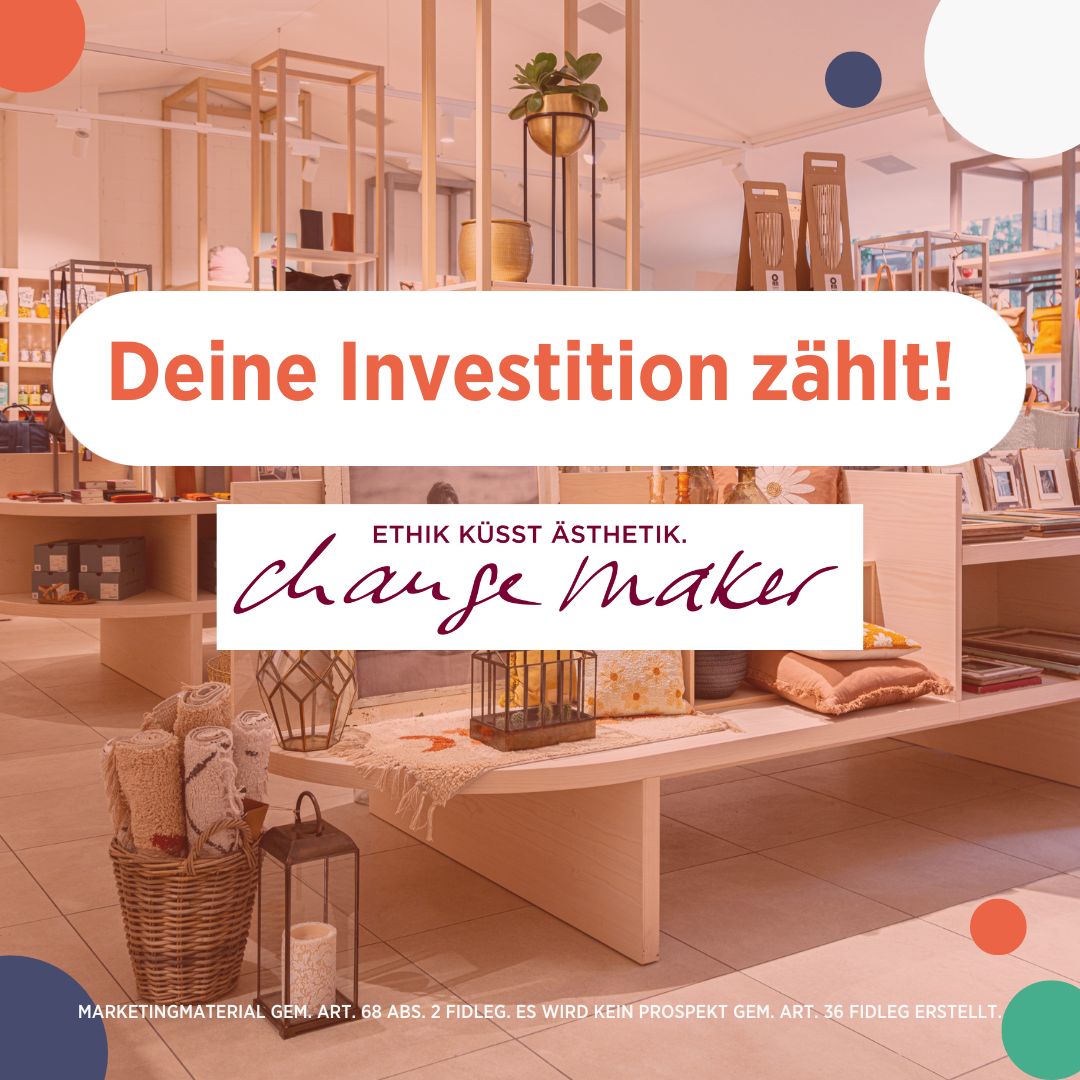 Jeder Kauf zählt – aber deine Investition zählt mehr!