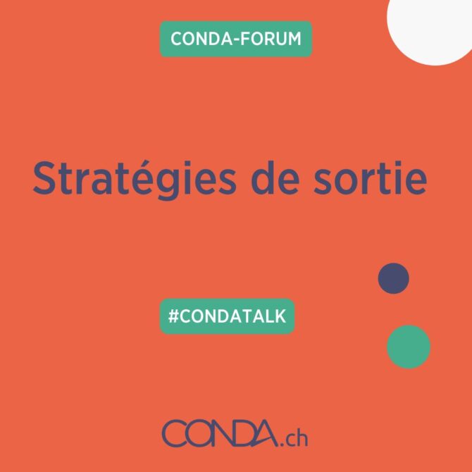 CondaTalk : stratégie de sortie. Quelle est l'importance des stratégies de sortie pour votre succès ? Une stratégie de sortie bien réfléchie peut faire la différence entre un profit et une perte.