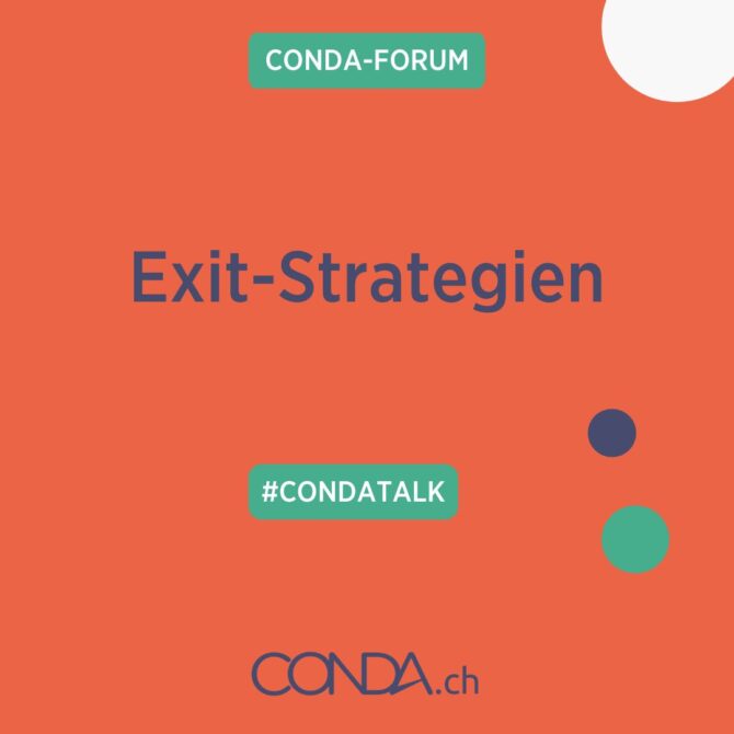 CondaTalk. Exit-Strategien. CondaTalk: Wie wichtig sind Exit-Strategien für euren Erfolg? 🔑📈 Eine durchdachte Exit-Strategie kann den Unterschied zwischen Gewinn und Verlust ausmachen. Doch viele Investoren unterschätzen diesen Aspekt. Welche Exit-Strategien haltet ihr für besonders vielversprechend?